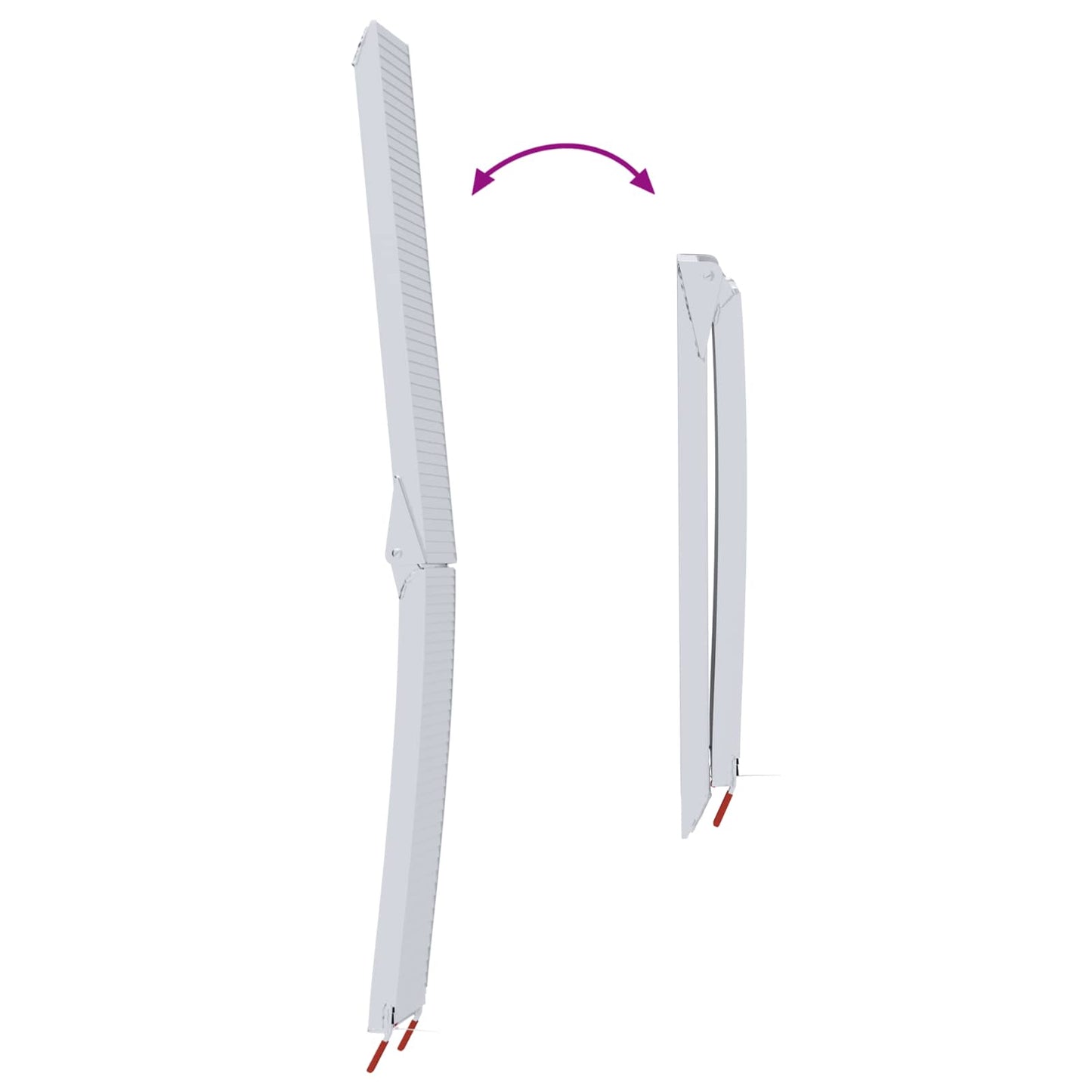 2 pcs 205 x 29,5 x 13 cm