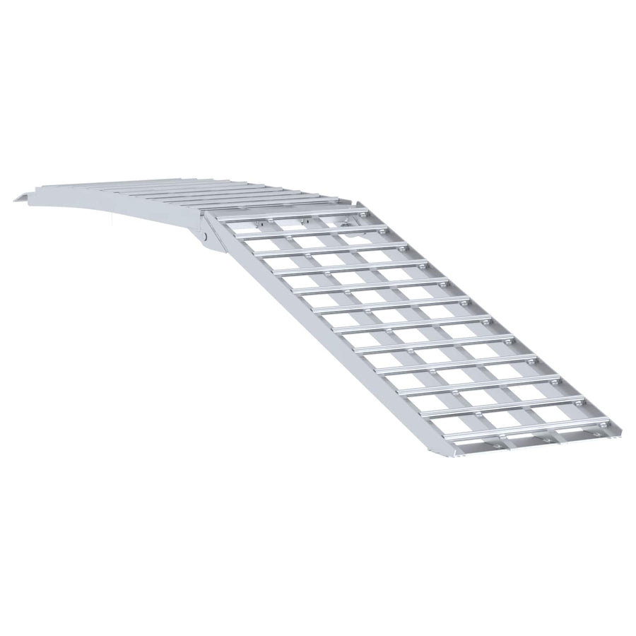 Laad Ramp Zilver 230 x 44 x 13 cm Aluminium