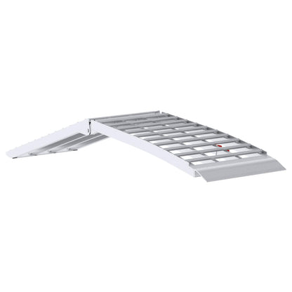 Laad Ramp Zilver 230 x 44 x 13 cm Aluminium