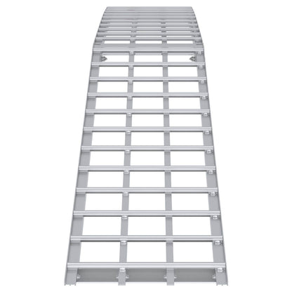 Laad Ramp Zilver 230 x 44 x 13 cm Aluminium