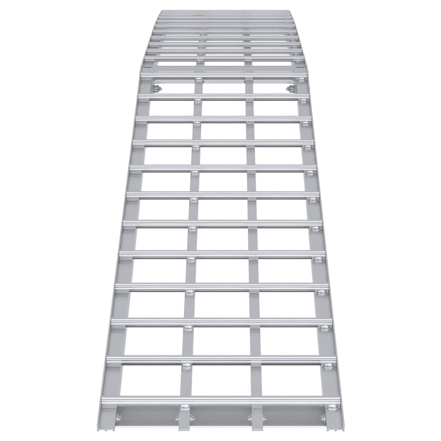 Laad Ramp Zilver 230 x 44 x 13 cm Aluminium