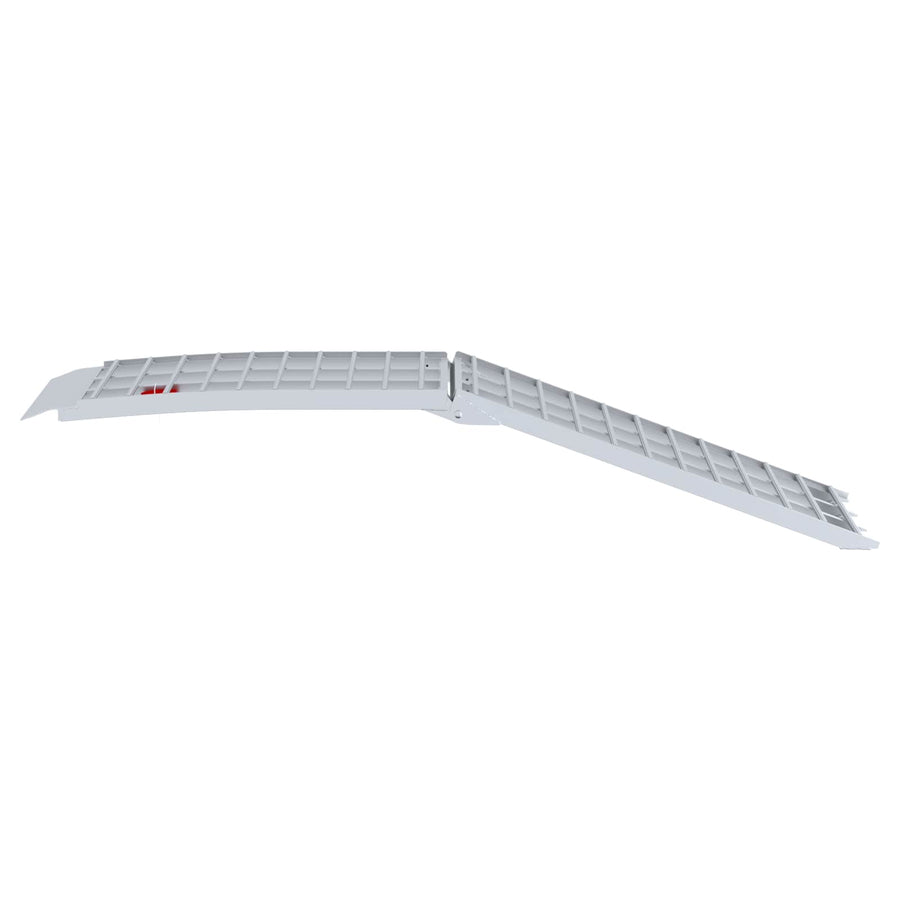 Laad Ramp Zilver 230 x 44 x 13 cm Aluminium