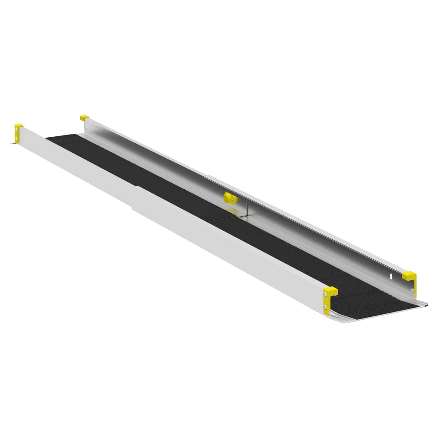Rolstoelhelling 2 pcs Zwart 152 x 19 x 5,5 cm Aluminium