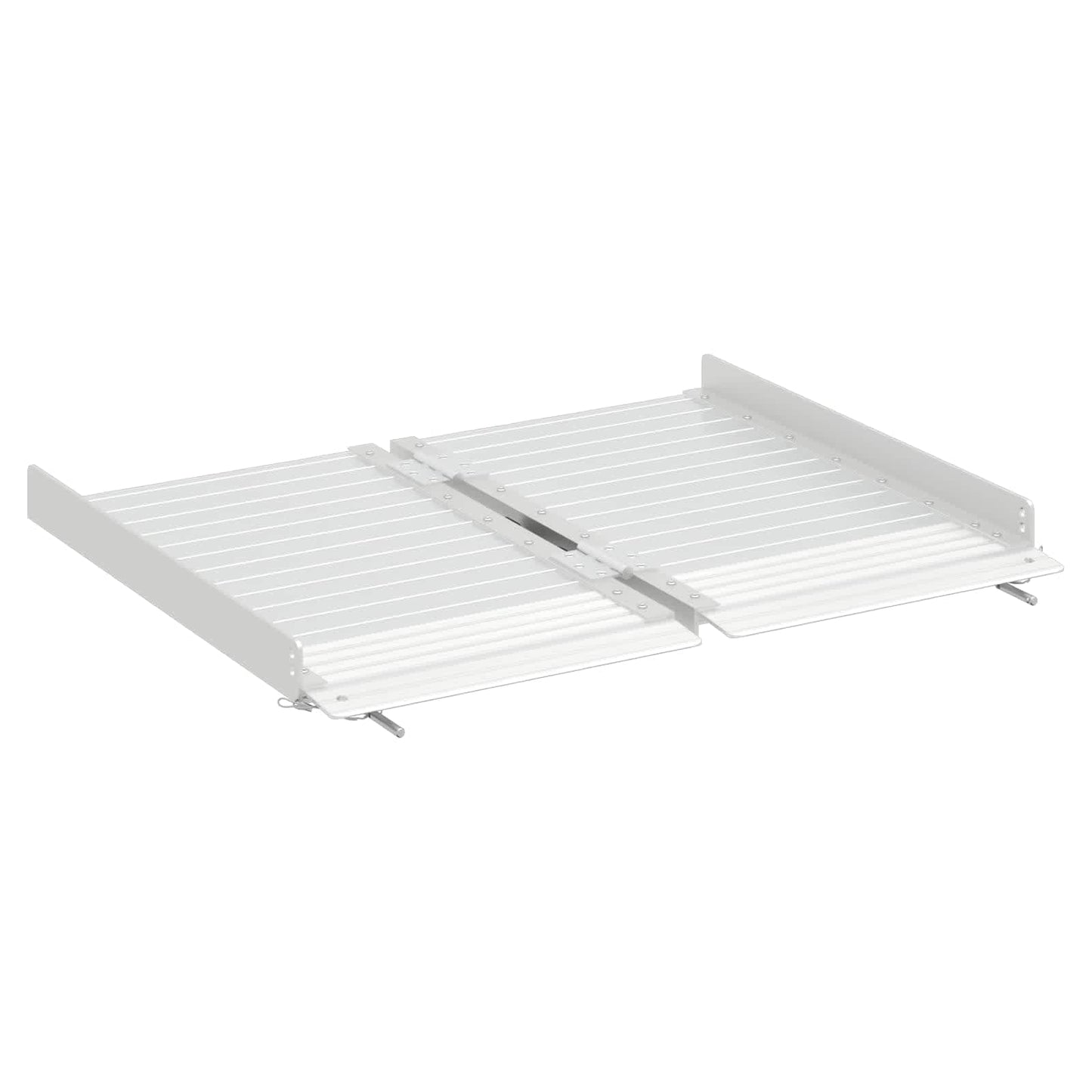 Rolstoelhelling Zilver 62 x 73 x 5 cm Aluminium