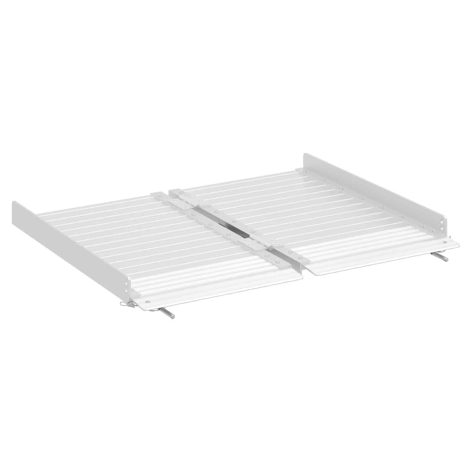 Rolstoelhelling Zilver 62 x 73 x 5 cm Aluminium