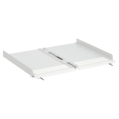 Rolstoelhelling Zilver 62 x 73 x 5 cm Aluminium