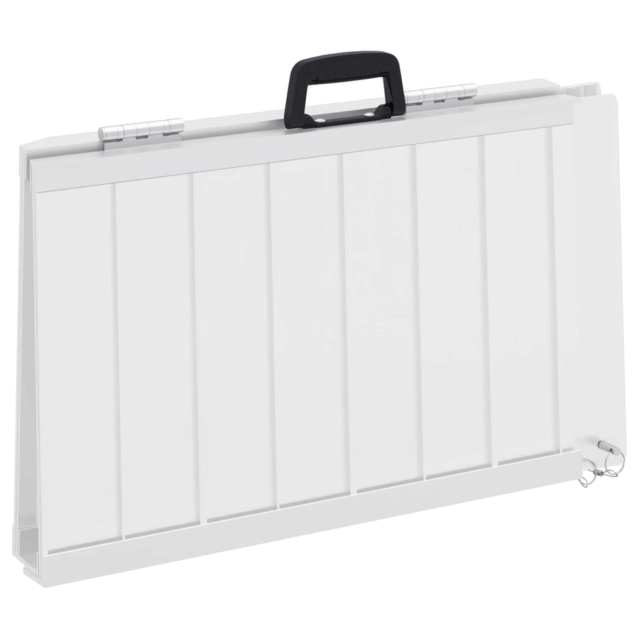 Rolstoelhelling Zilver 62 x 73 x 5 cm Aluminium