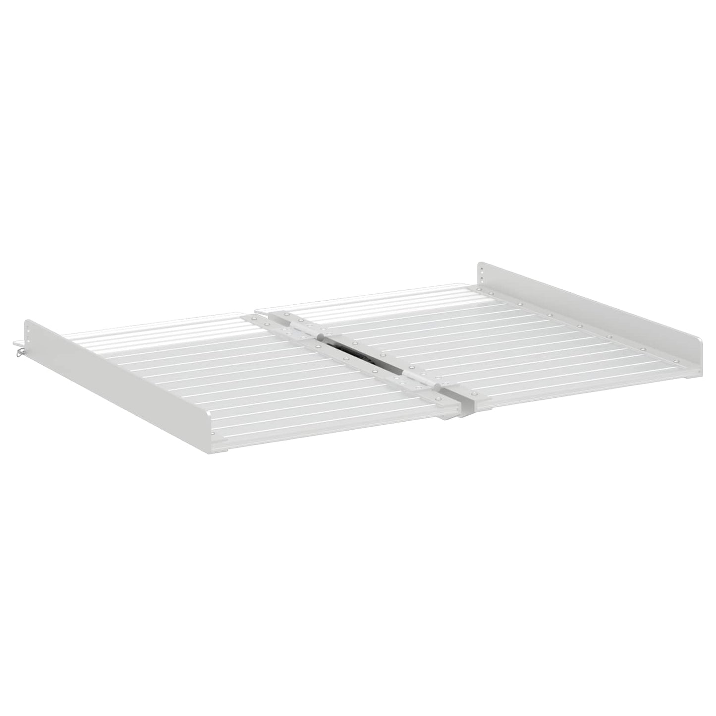 Rolstoelhelling Zilver 62 x 73 x 5 cm Aluminium