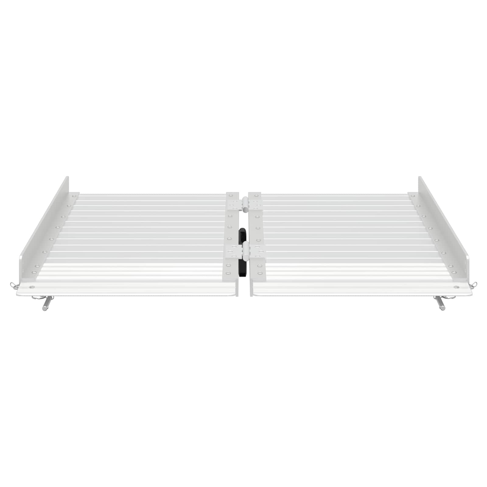 Rolstoelhelling Zilver 62 x 73 x 5 cm Aluminium