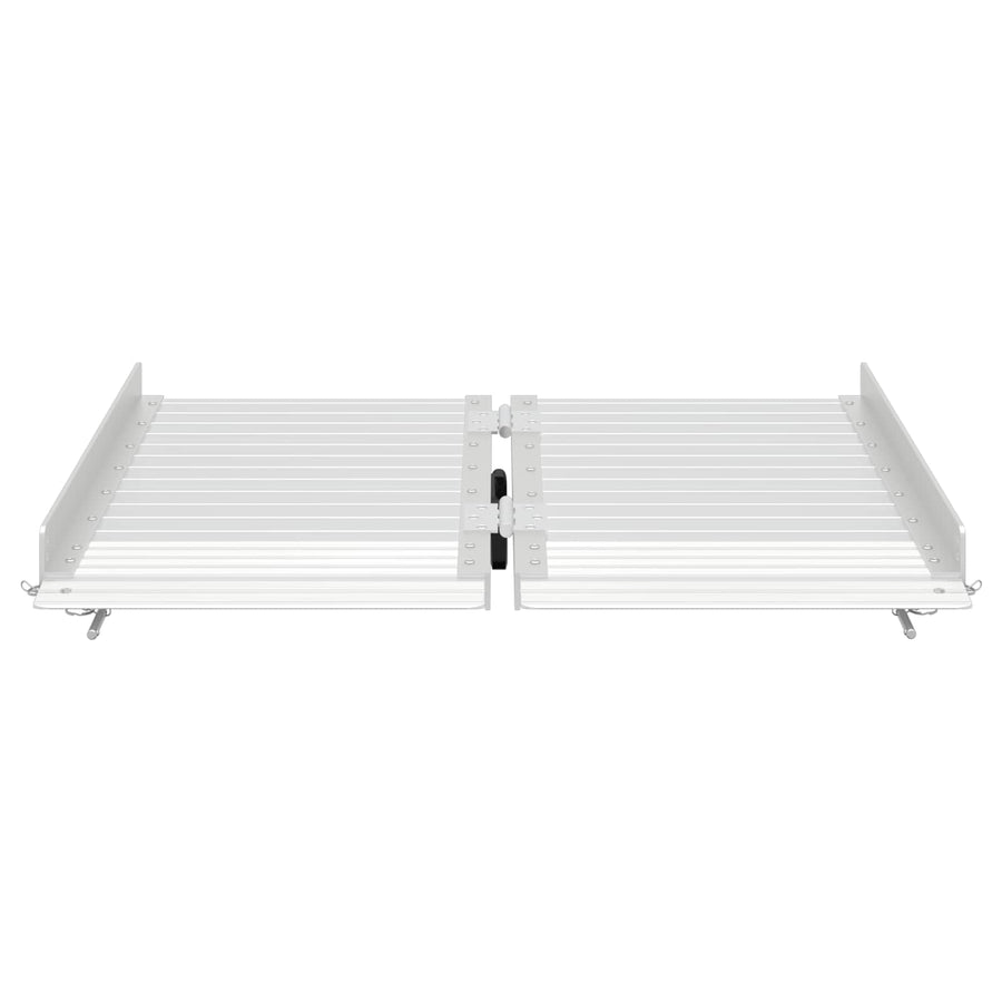 Rolstoelhelling Zilver 62 x 73 x 5 cm Aluminium