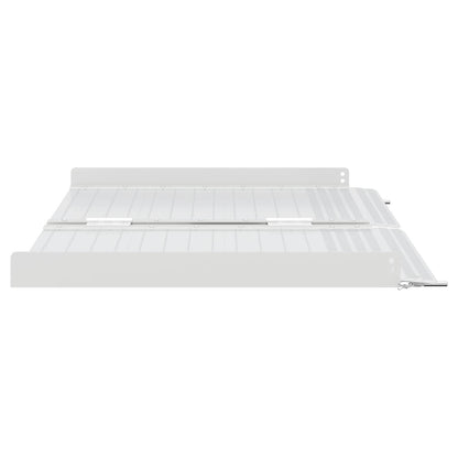 Rolstoelhelling Zilver 62 x 73 x 5 cm Aluminium