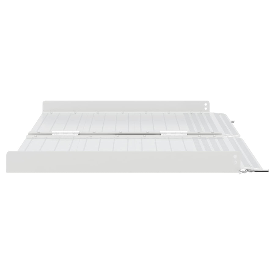 Rolstoelhelling Zilver 62 x 73 x 5 cm Aluminium