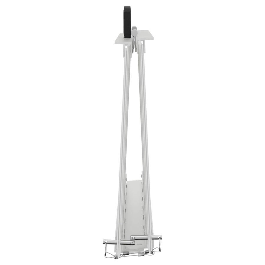 Rolstoelhelling Zilver 62 x 73 x 5 cm Aluminium