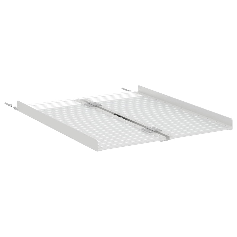 Rolstoelhelling Zilver 92 x 73,5 x 5 cm Aluminium
