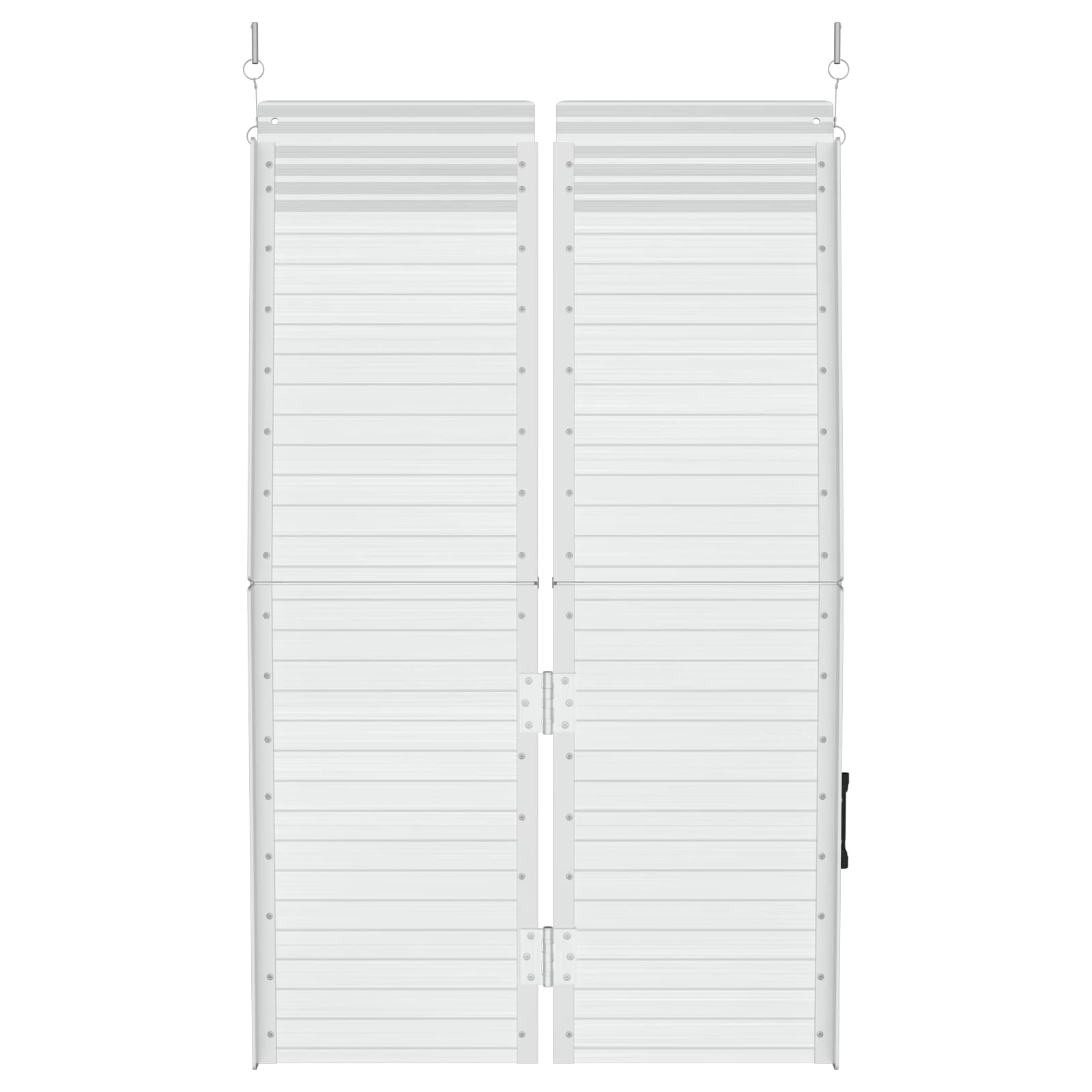 Rolstoelhelling Zilver 122 x 73,5 x 11 cm Aluminium