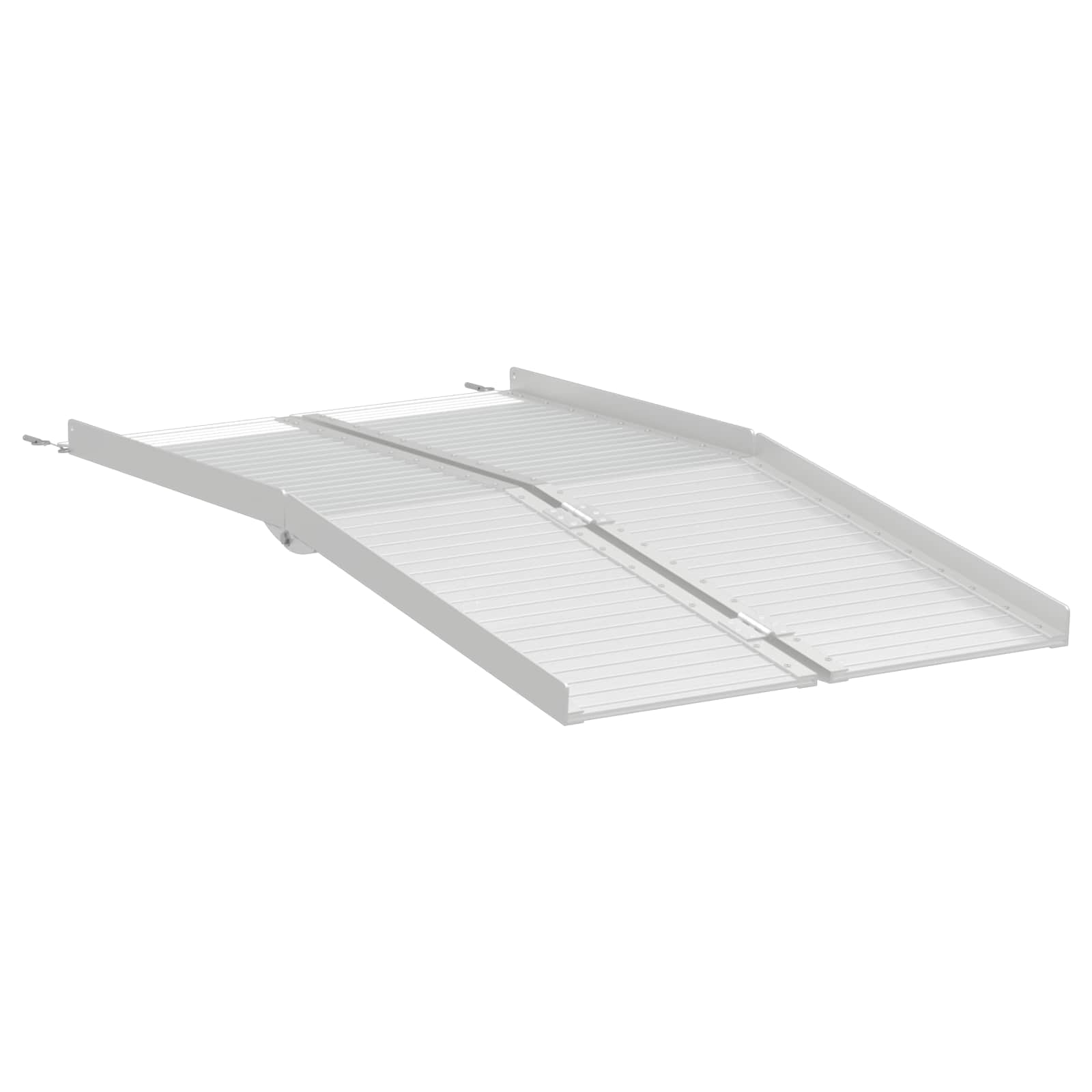 Rolstoelhelling Zilver 152 x 73 x 11 cm Aluminium