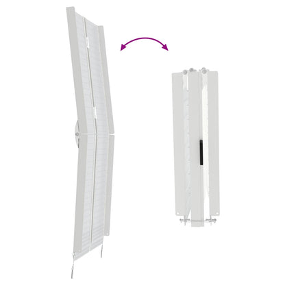 Rolstoelhelling Zilver 152 x 73 x 11 cm Aluminium