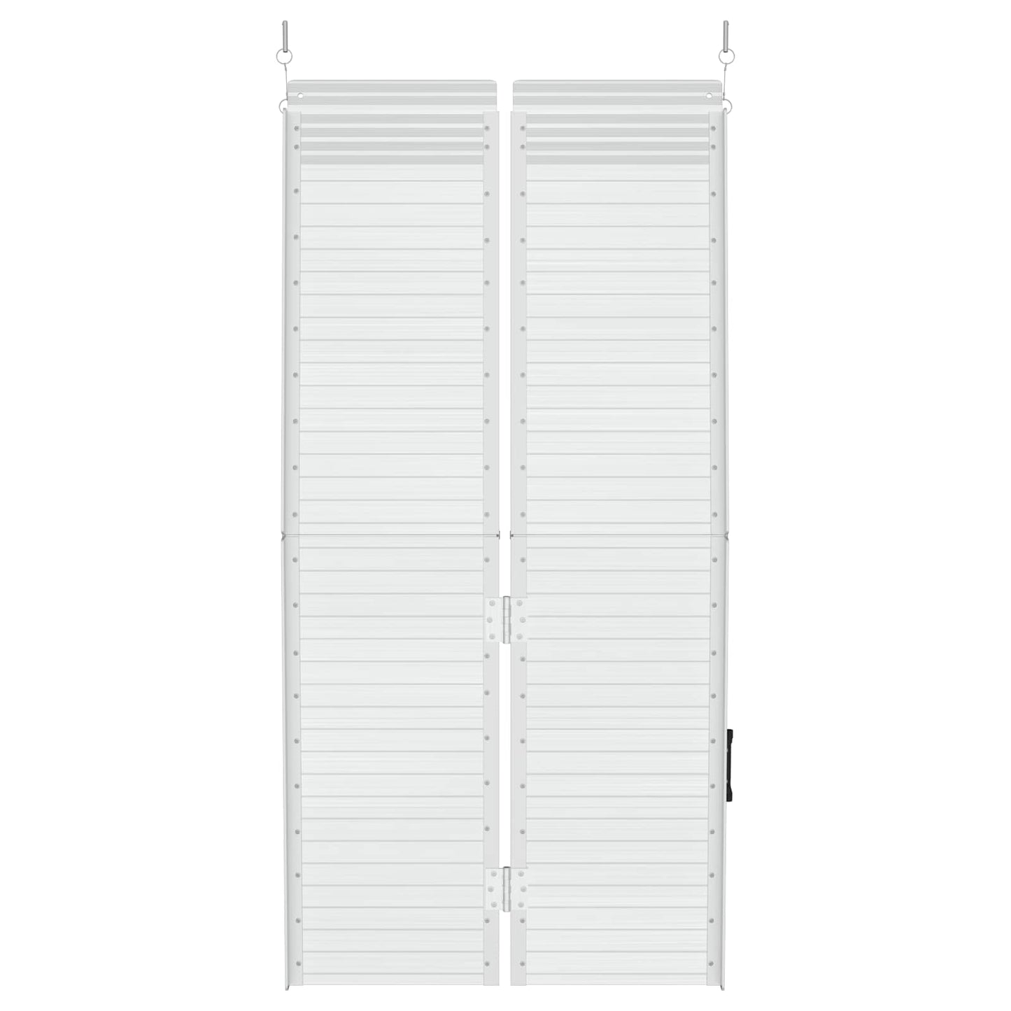 Rolstoelhelling Zilver 152 x 73 x 11 cm Aluminium