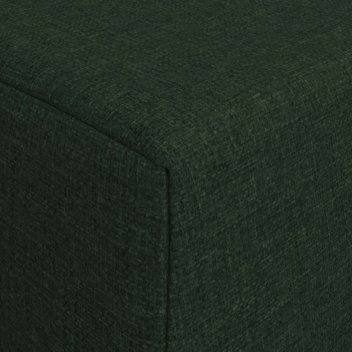 Vouwbare Bankbed Donkergroen 200 x 70 x 15 cm Stof