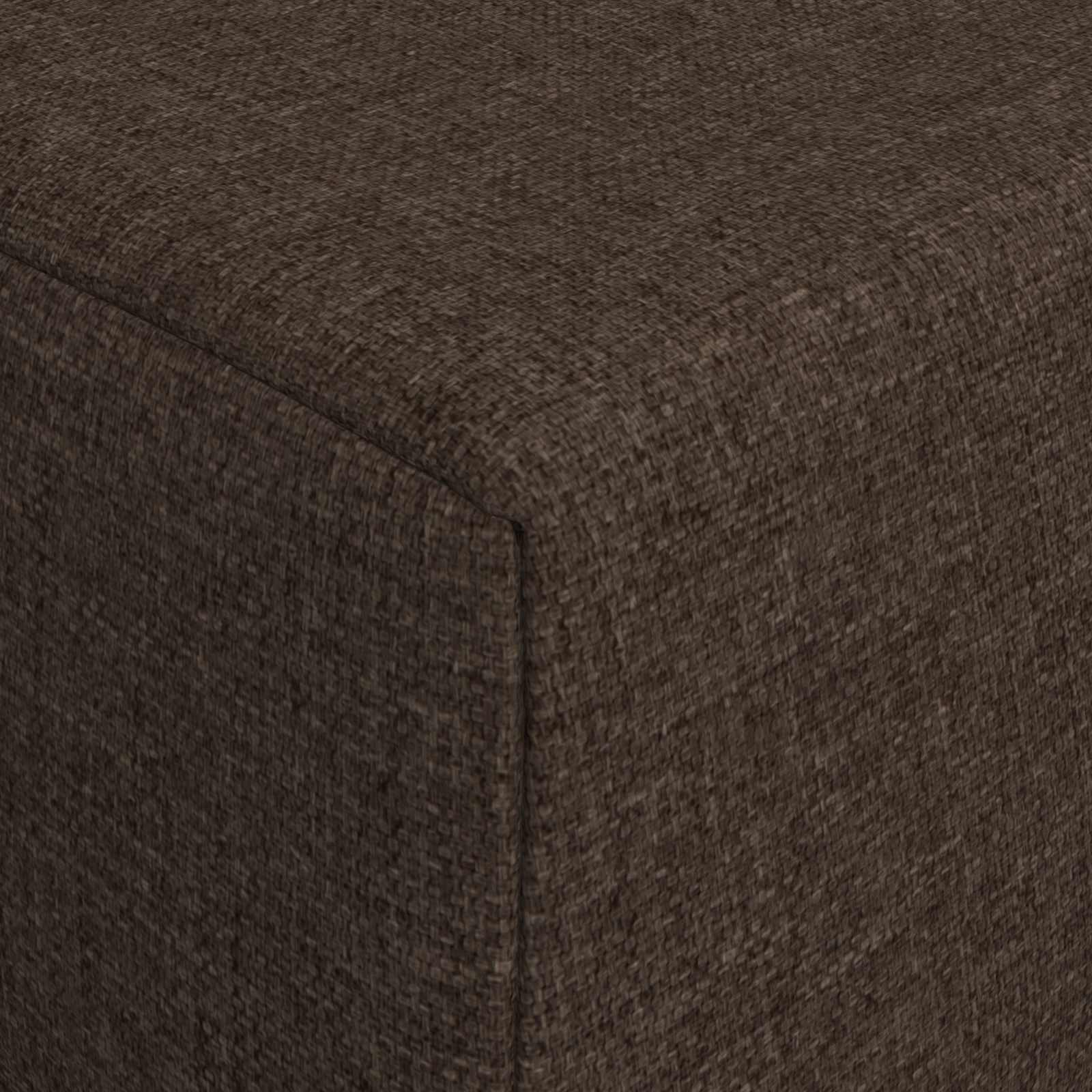 Vouwbare Bankbed Taupe 200 x 70 x 15 cm Stof