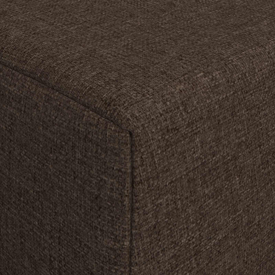 Vouwbare Bankbed Taupe 200 x 70 x 10 cm Stof