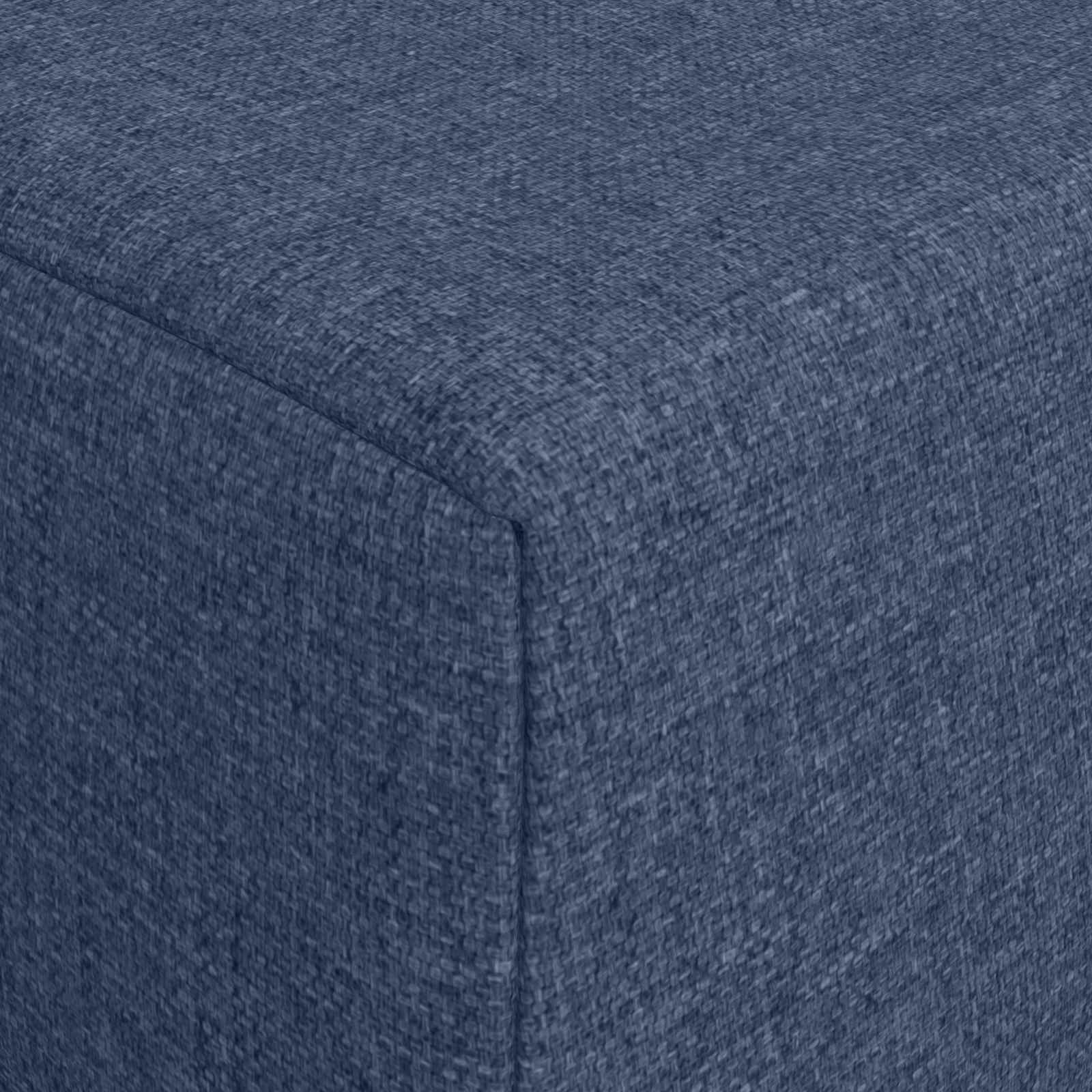 Vouwbare Bankbed Blauw 200 x 70 x 10 cm Stof