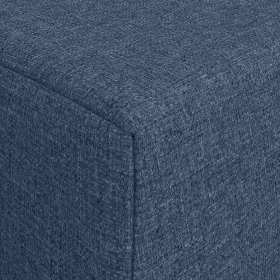 Vouwbare Bankbed Blauw 200 x 70 x 10 cm Stof