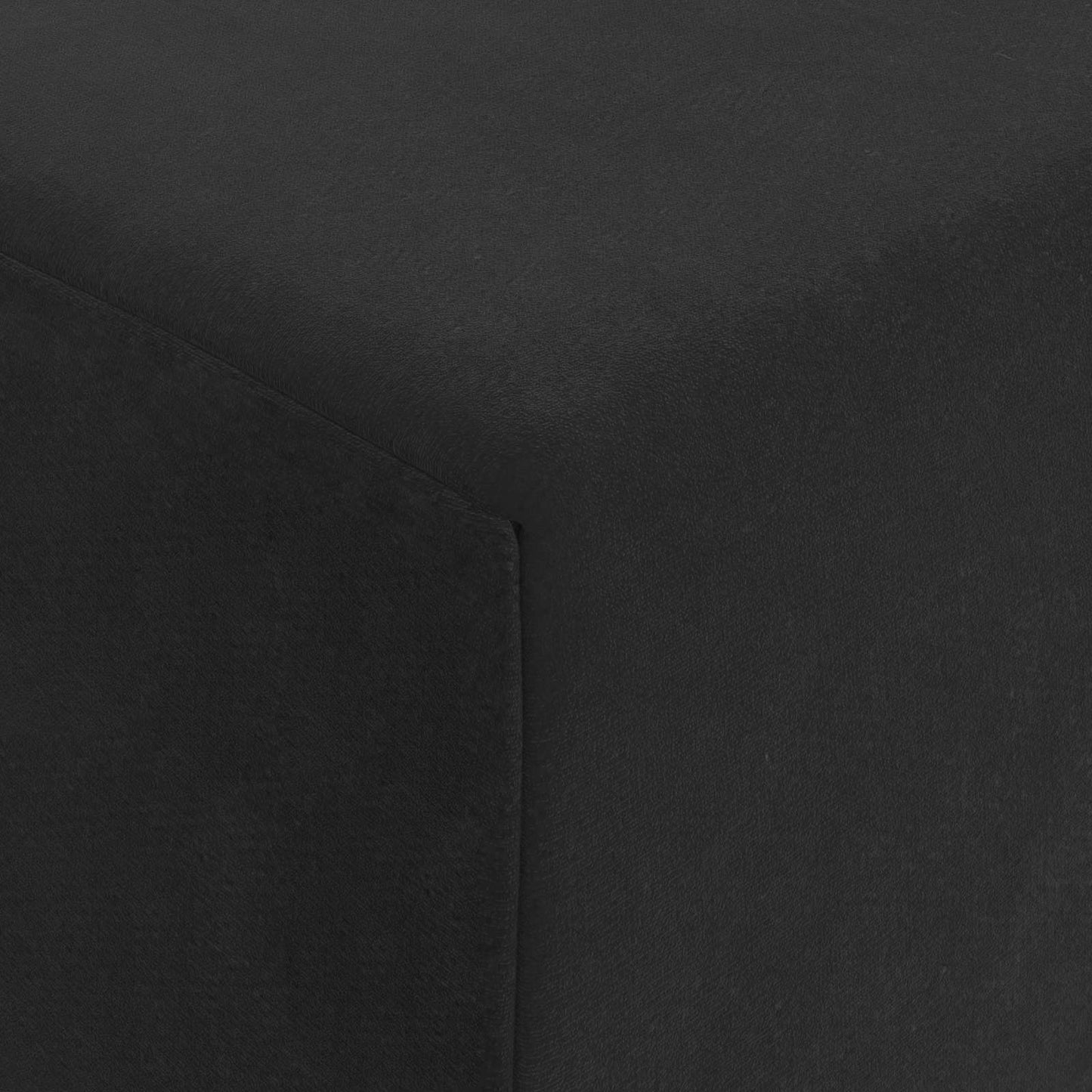 Vouwbare Bankbed Zwart 200 x 70 x 10 cm Fluweel
