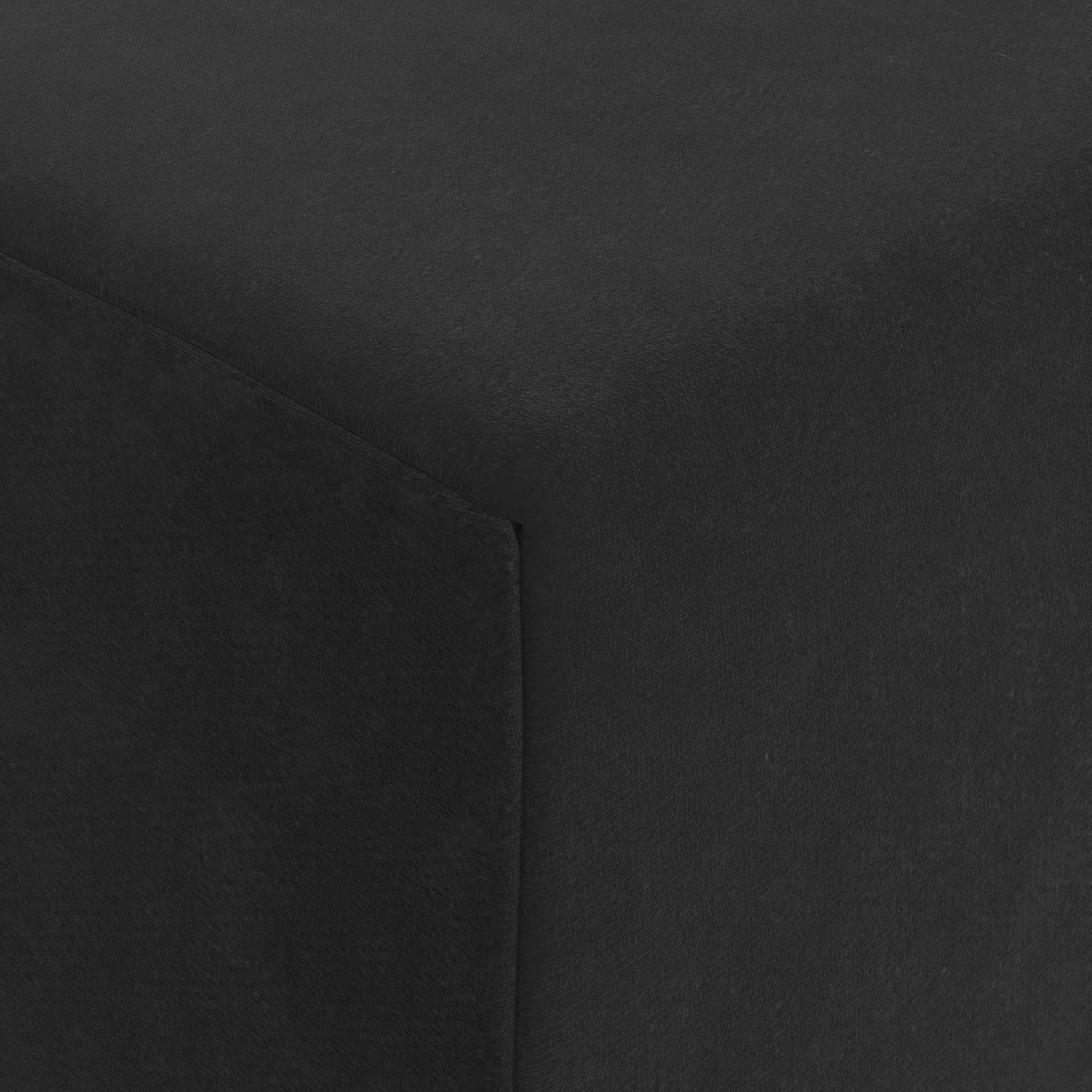 Vouwbare Bankbed Zwart 200 x 70 x 10 cm Fluweel