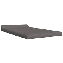 Vouwbare Bankbed Lichtgrijs 120 x 60 x 49 cm Stof
