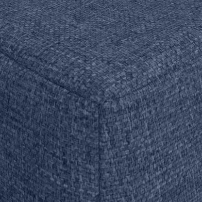 Vouwbare Bankbed Blauw 120 x 60 x 49 cm Stof