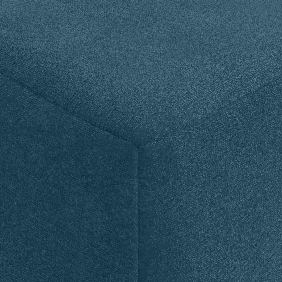 Vouwbare Bankbed Blauw 120 x 60 x 49 cm Stof