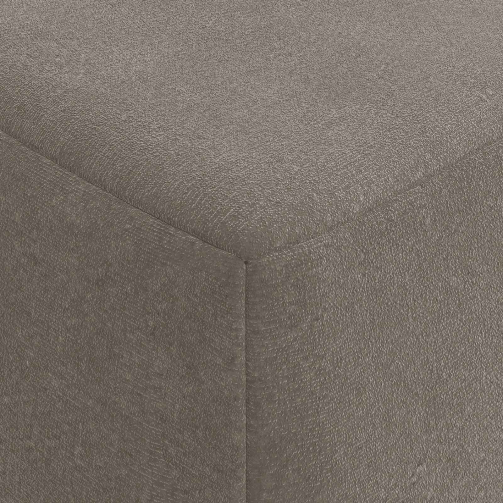 Vouwbare Bankbed Lichtgrijs 120 x 60 x 49 cm Stof