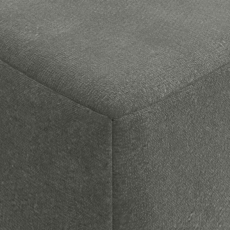 Vouwbare Bankbed Donkergrijs 120 x 60 x 49 cm Stof