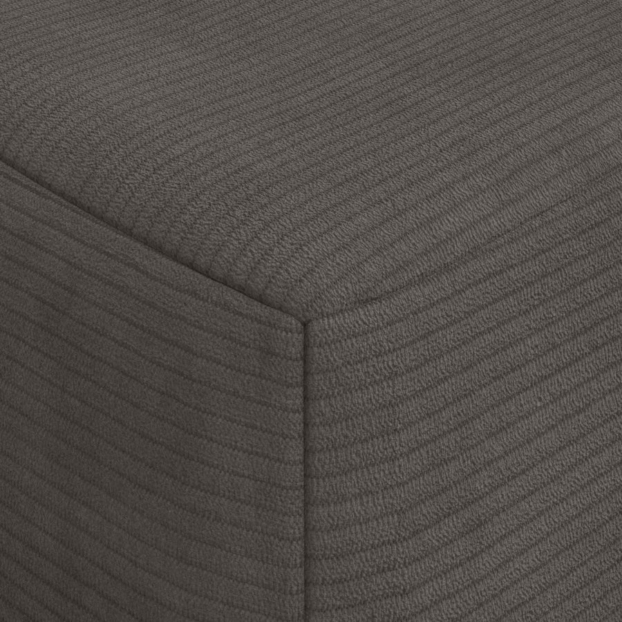 Vouwbare Bankbed Donkergrijs 120 x 60 x 49 cm Stof