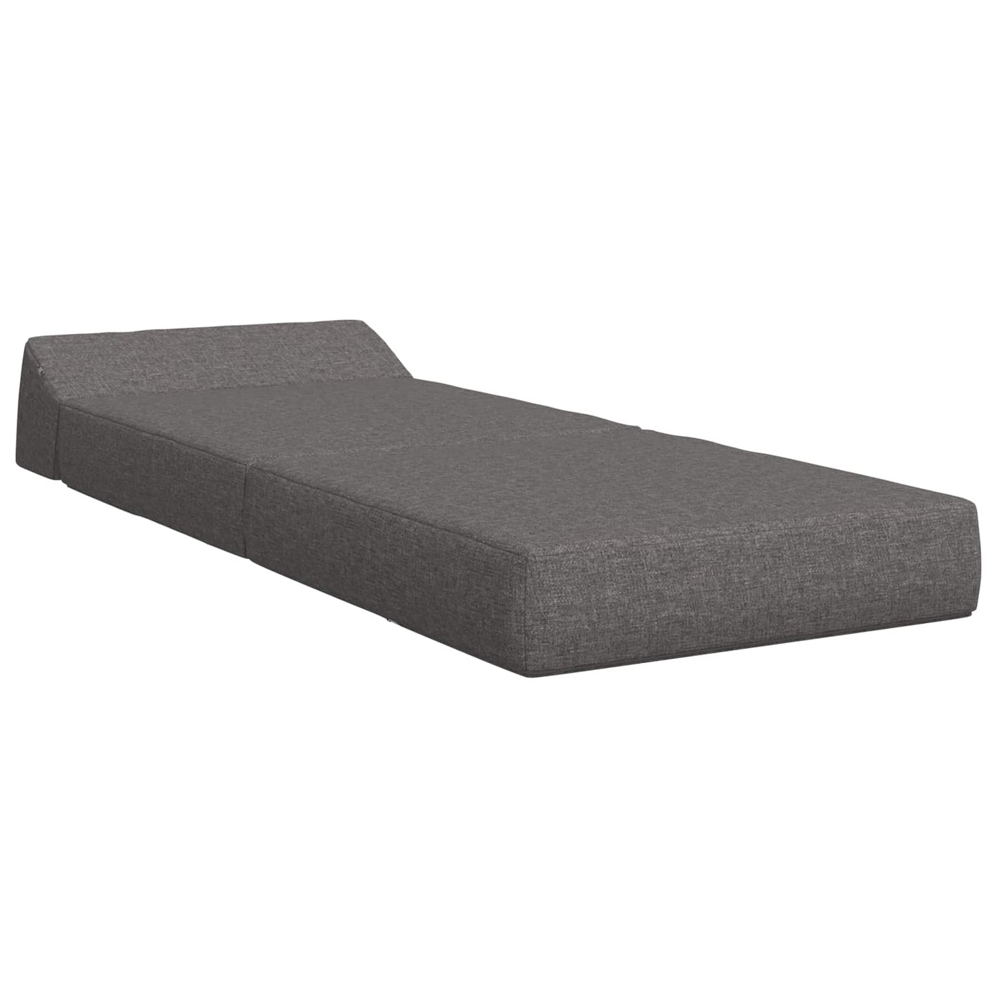 Vouwbare Bankbed Lichtgrijs 60 x 70 x 41 cm Stof