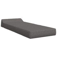 Vouwbare Bankbed Lichtgrijs 60 x 70 x 41 cm Stof