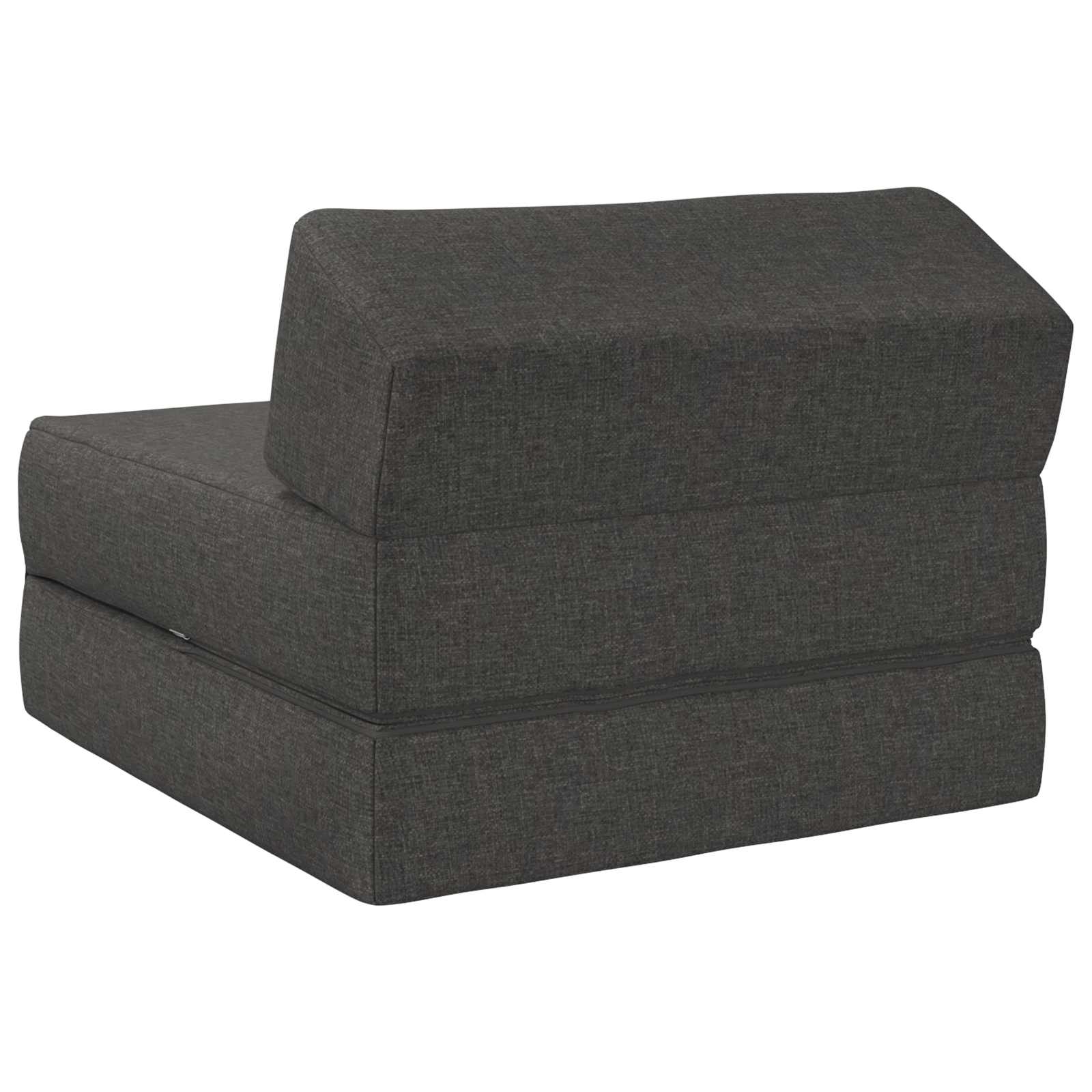 Vouwbare Bankbed Donkergrijs 60 x 70 x 41 cm Stof
