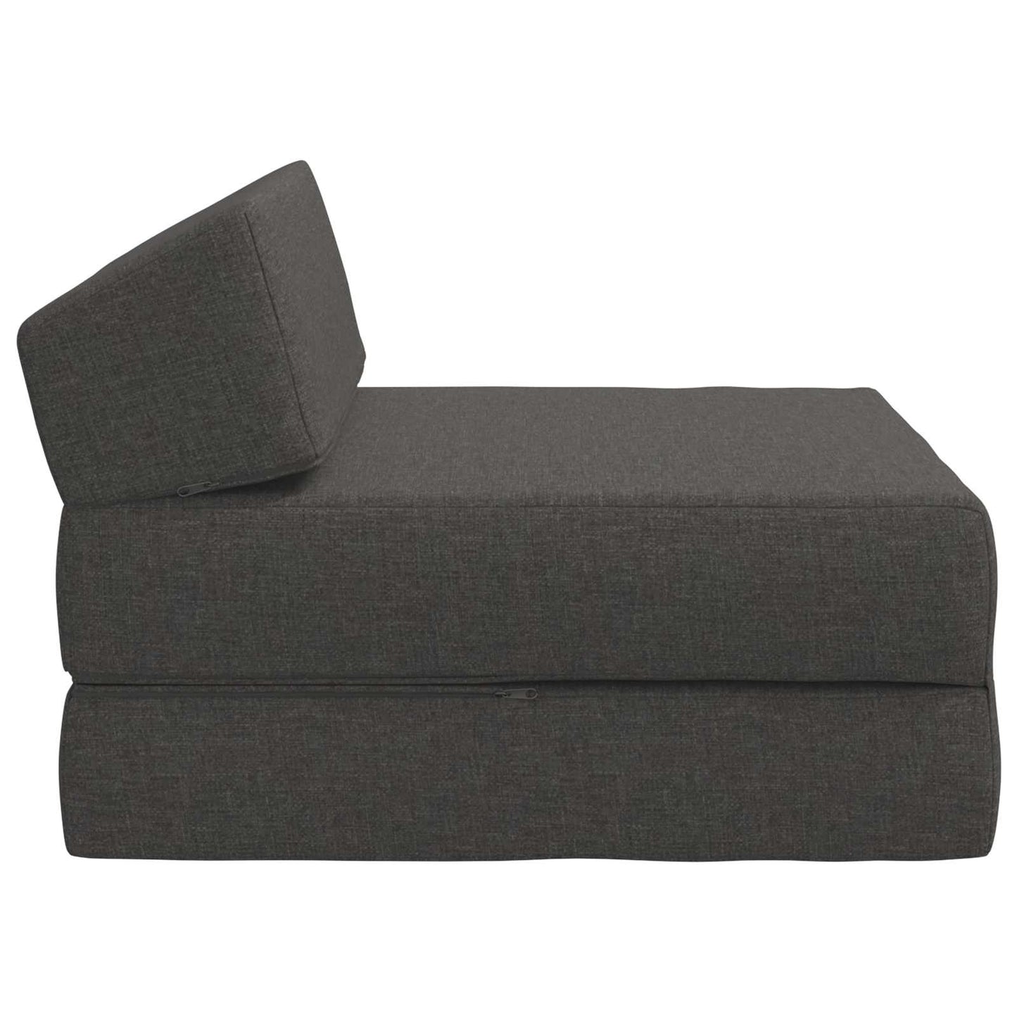 Vouwbare Bankbed Donkergrijs 60 x 70 x 41 cm Stof