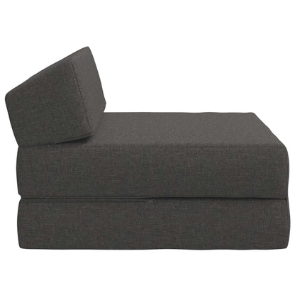 Vouwbare Bankbed Donkergrijs 60 x 70 x 41 cm Stof