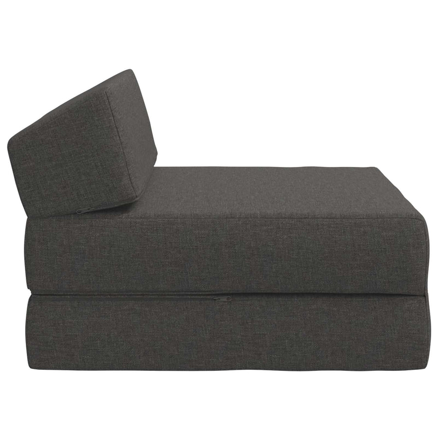 Vouwbare Bankbed Donkergrijs 60 x 70 x 41 cm Stof