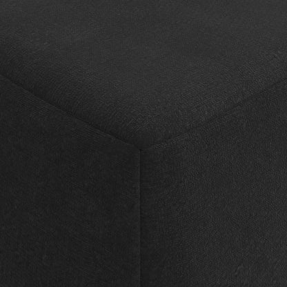 Vouwbare Bankbed Zwart 60 x 70 x 41 cm Stof