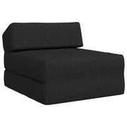 Bankbed 60x70x41 cm stof zwart