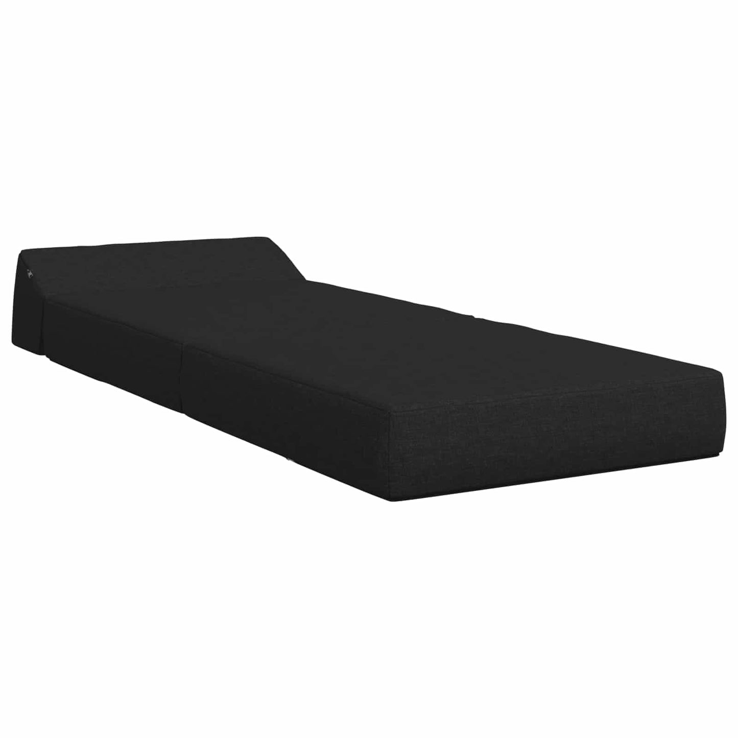 Vouwbare Bankbed Zwart 60 x 70 x 41 cm Stof