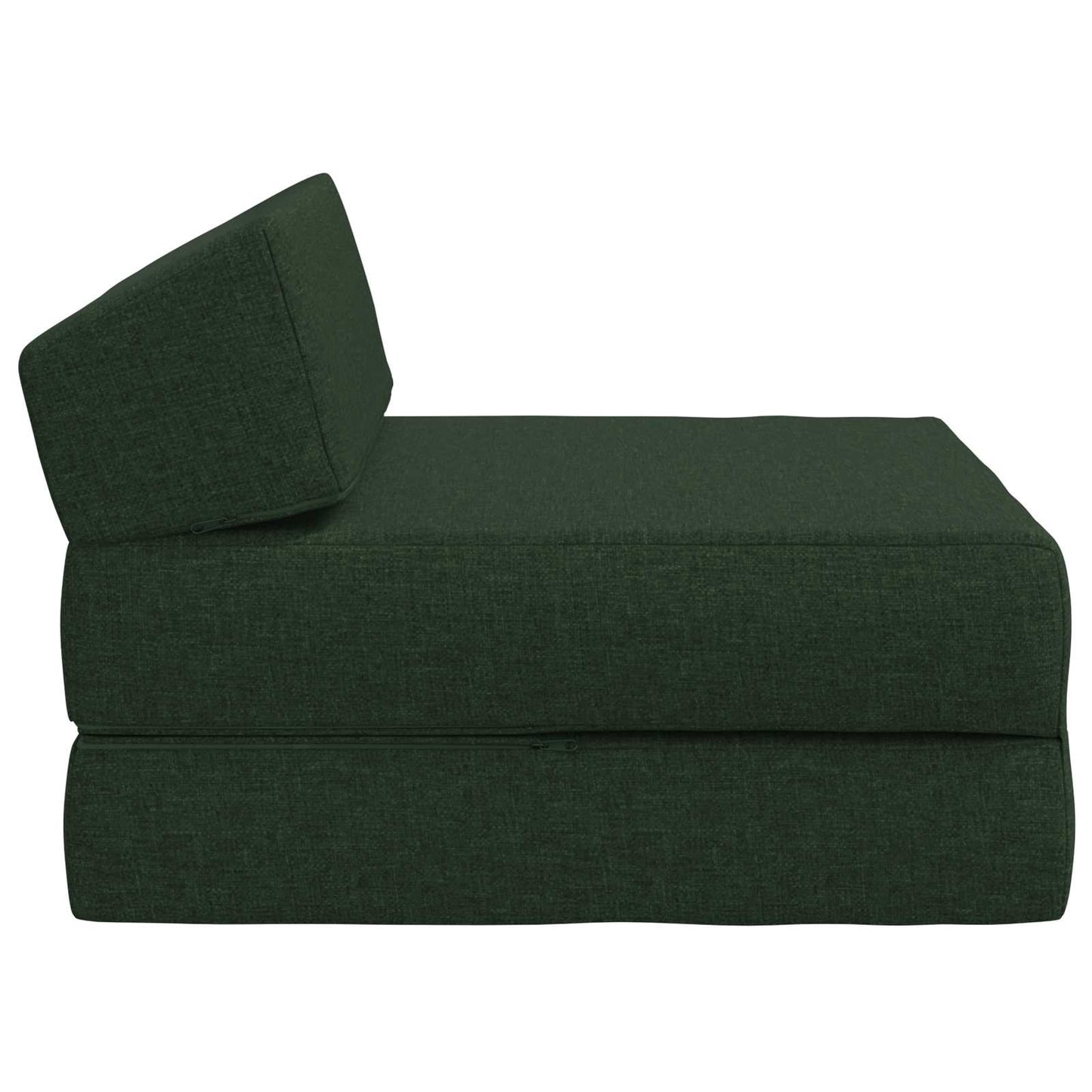 Vouwbare Bankbed Donkergroen 60 x 70 x 41 cm Stof