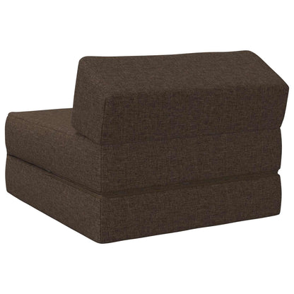 Vouwbare Bankbed Taupe 60 x 70 x 41 cm Stof