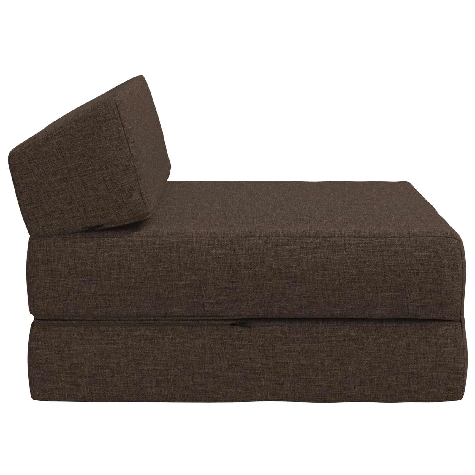 Vouwbare Bankbed Taupe 60 x 70 x 41 cm Stof