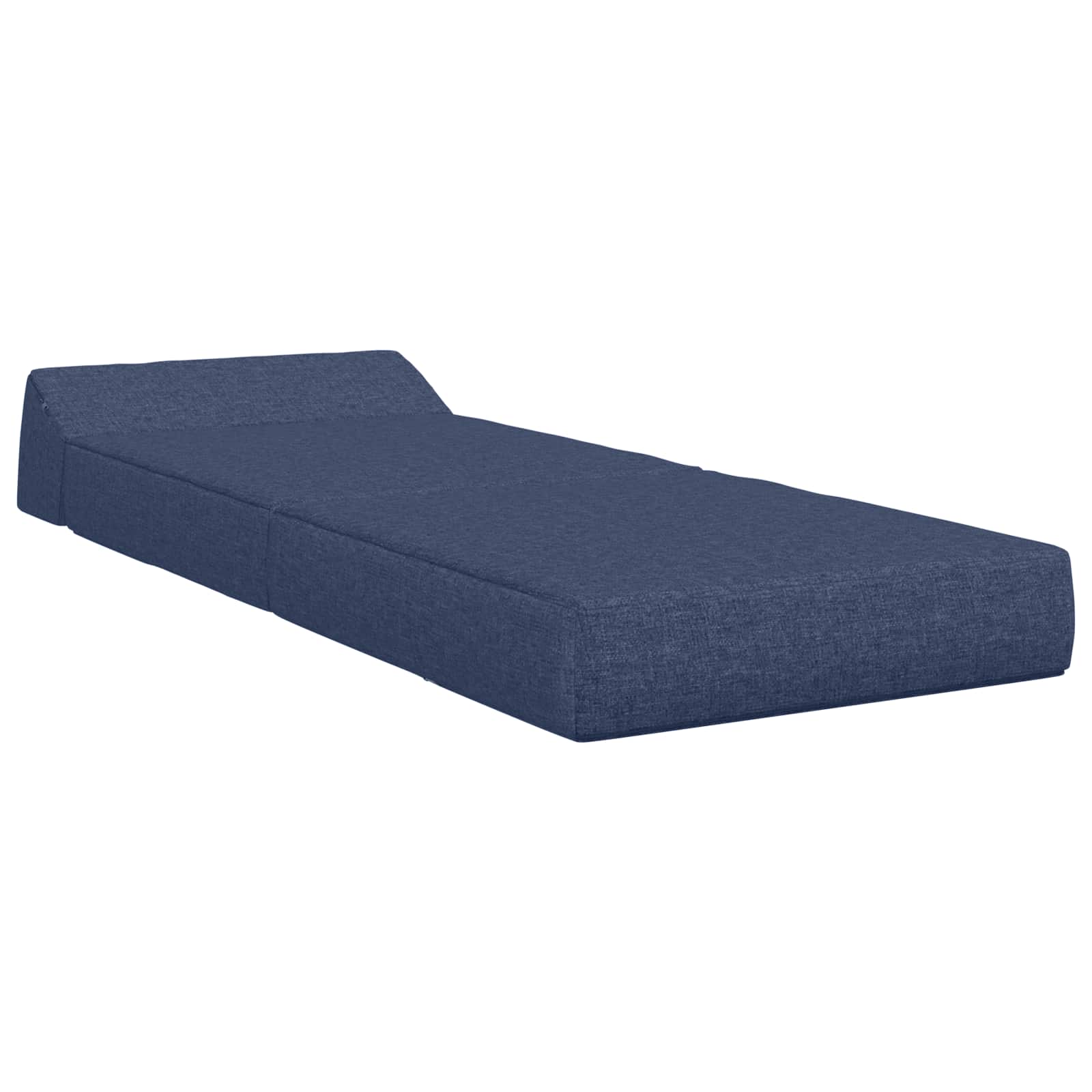 Vouwbare Bankbed Blauw 60 x 70 x 41 cm Stof