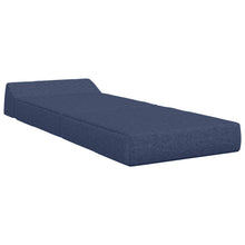 Vouwbare Bankbed Blauw 60 x 70 x 41 cm Stof
