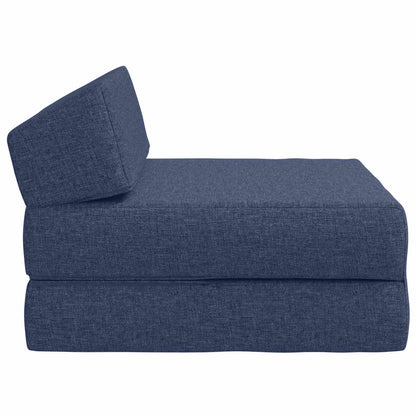 Vouwbare Bankbed Blauw 60 x 70 x 41 cm Stof